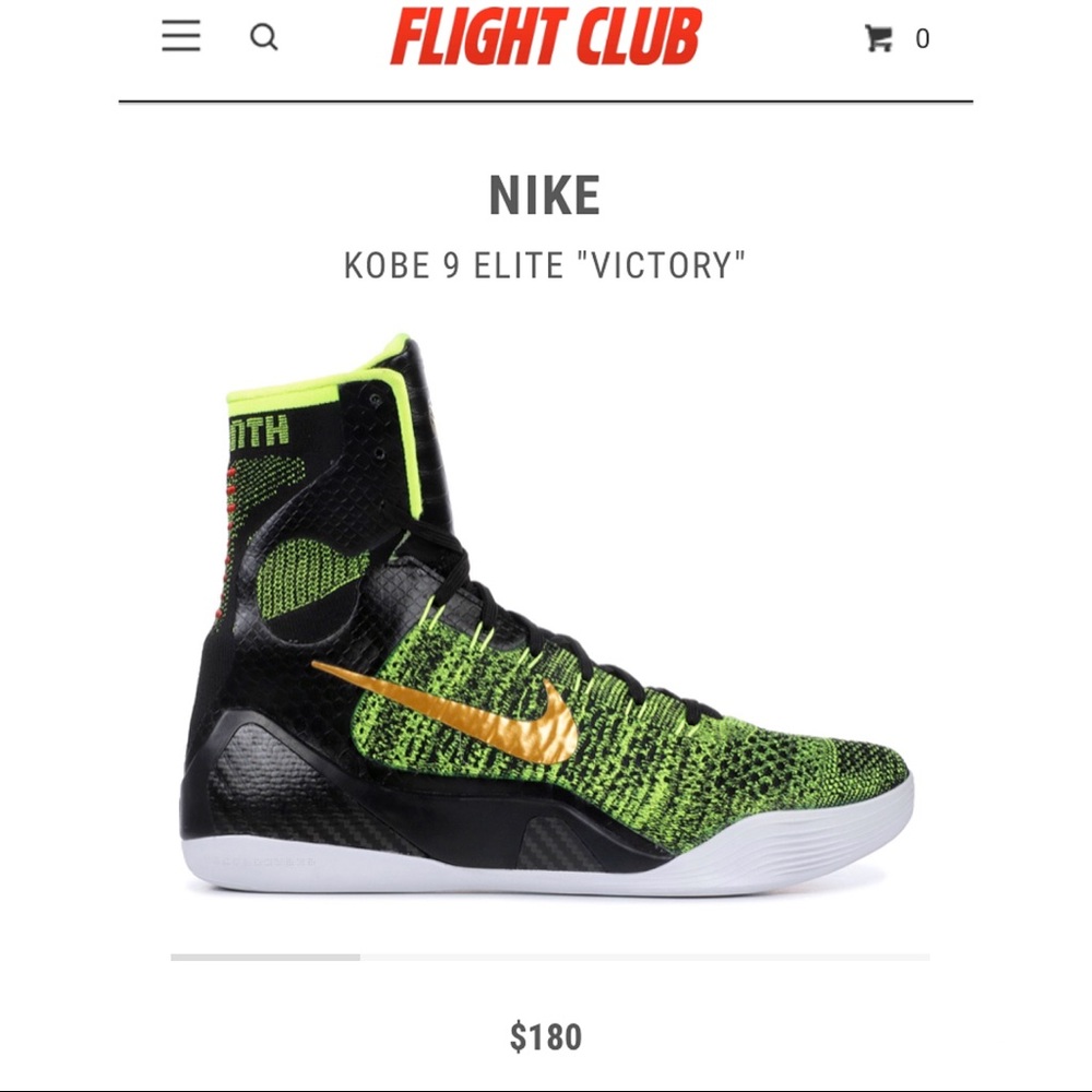 KOBE 9 Elite “VICTORY”
